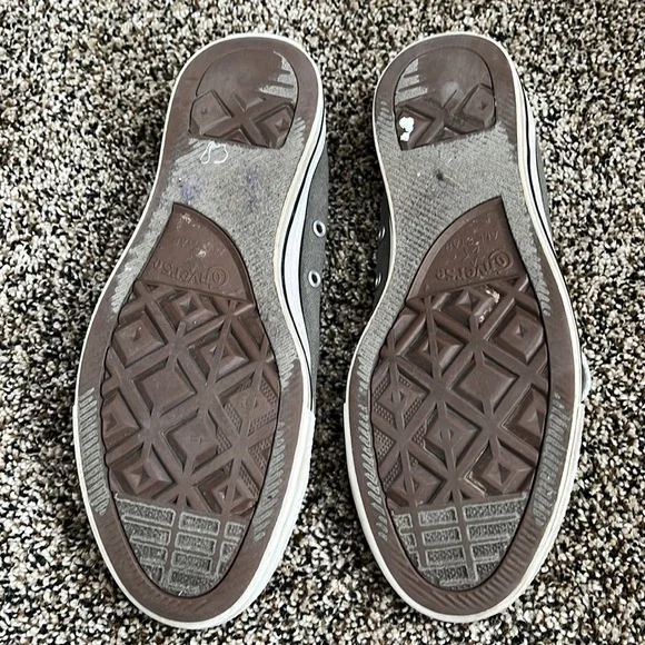 Converse Chuck Taylor All Star Charcoal Sneakers, worn - Picture 4 of 6